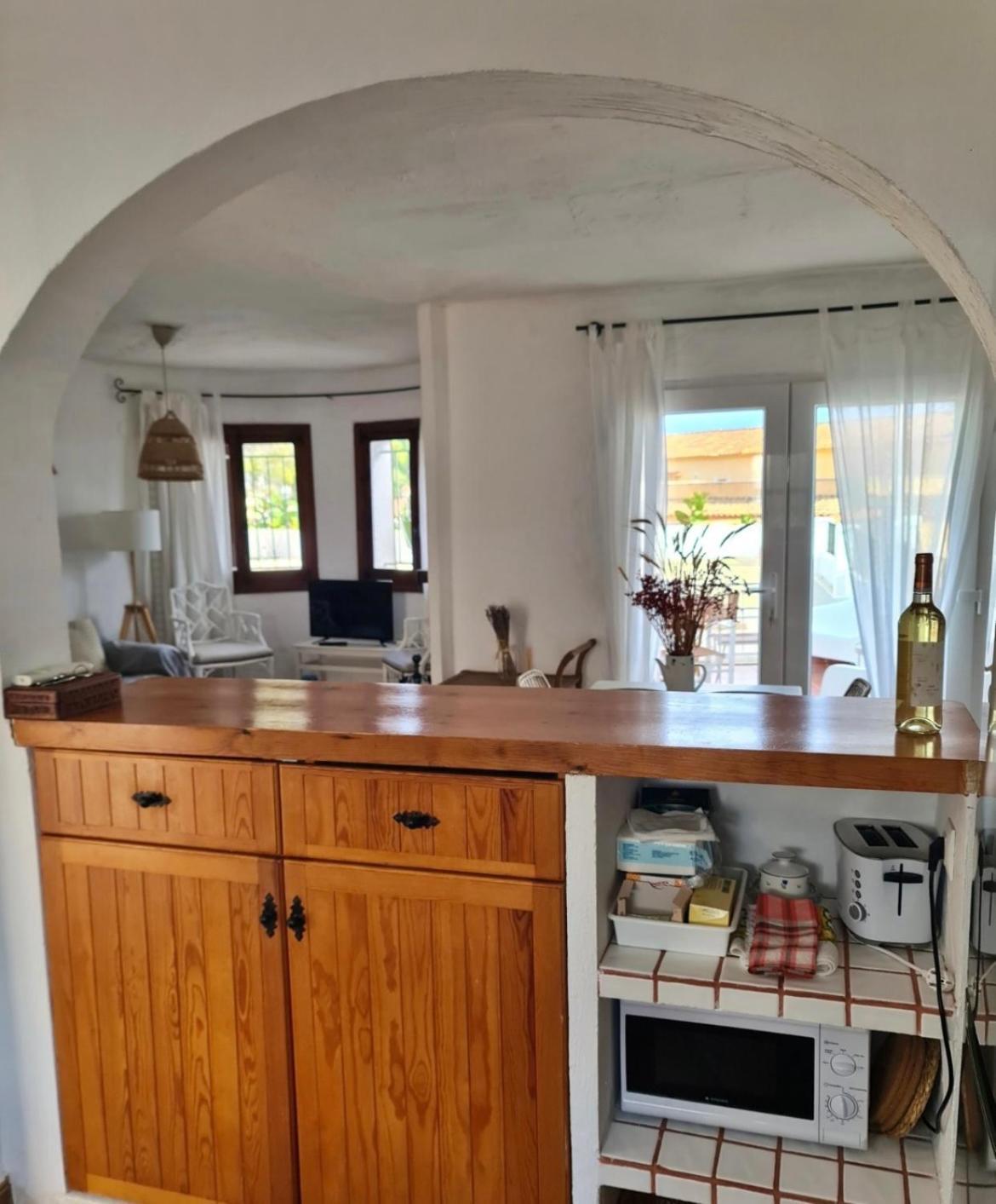 טאולאדה Bungalow With Seaviews In Moraira מראה חיצוני תמונה